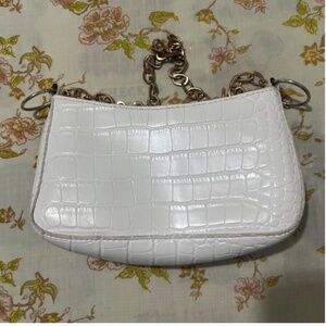 Small white purse